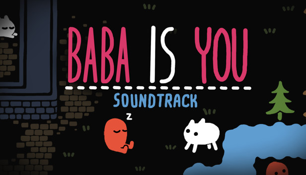 Baba Is You puzzle level and rule blocks