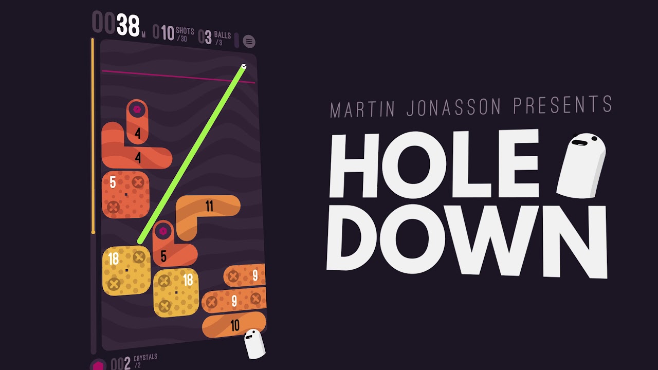 Holedown gameplay screenshot