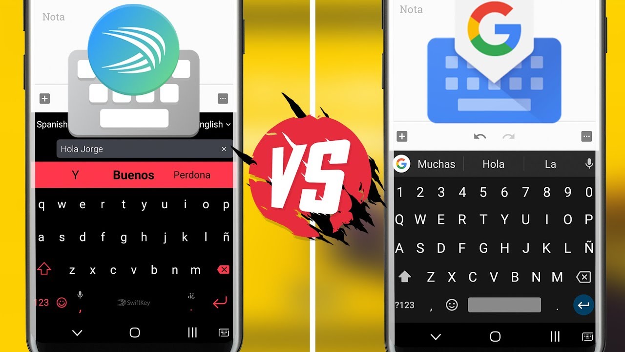 Gboard typing and suggestion bar