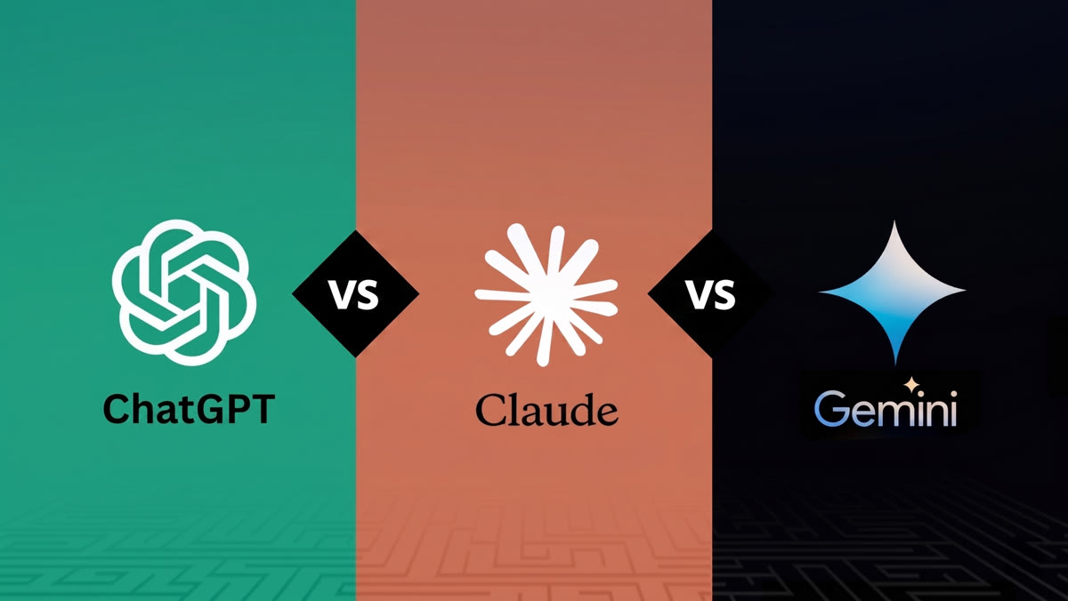 ChatGPT vs Claude vs Gemini — The Definitive Comparison